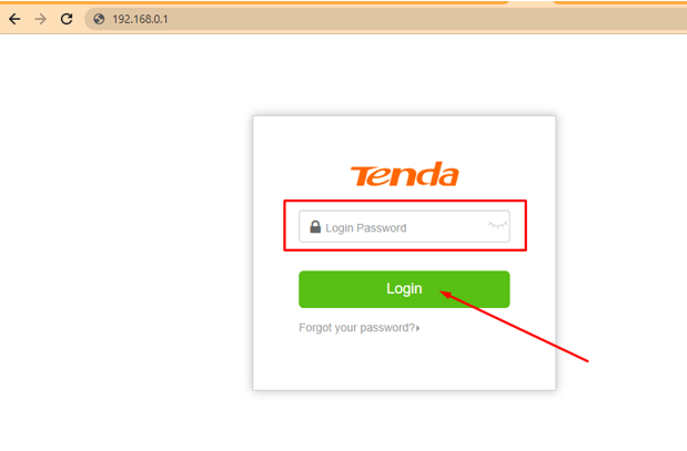 Panduan Tenda - Login